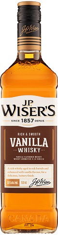 j.p. wiser's vanilla whisky 750 ml single bottle chestermere liquor delivery