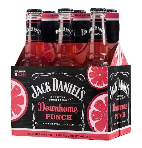 jack daniels country cocktails downhome punch 296 ml - 6 bottles chestermere liquor delivery