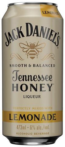 jack daniels tennessee honey lemonade 473 ml single can chestermere liquor delivery