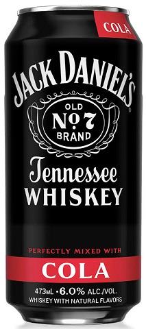 jack daniel's and cola 473 ml single can chestermere liquor delivery