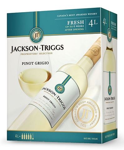 jackson-triggs proprietors' selection pinot grigio 4 l box chestermere liquor delivery