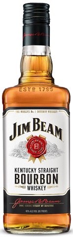 jim beam white label bourbon 750 ml single bottle chestermere liquor delivery