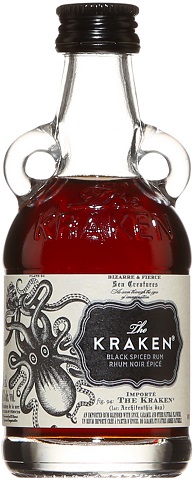 kraken black spiced 50 ml single bottle chestermere liquor delivery