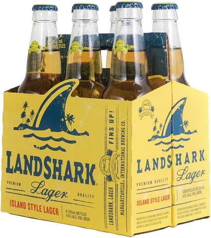 landshark premium lager 355 ml - 6 bottles chestermere liquor delivery