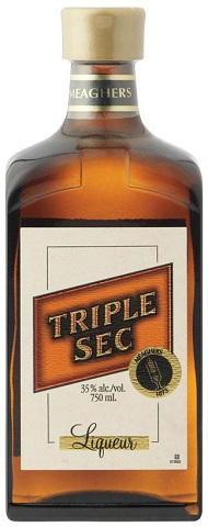 meaghers triple sec 750 ml single bottle chestermere liquor delivery