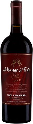 menage a trois silk red blend 750 ml single bottle chestermere liquor delivery
