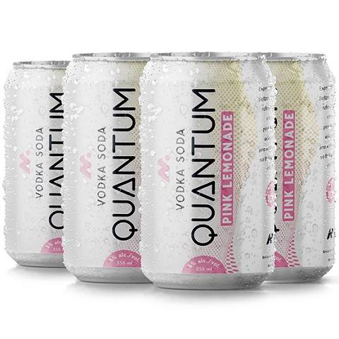 metas quantum pink lemonade 355 ml - 6 cans chestermere liquor delivery