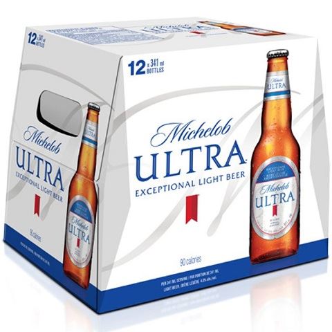 michelob ultra 341 ml - 12 bottles chestermere liquor delivery