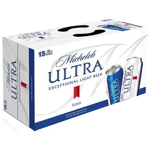 michelob ultra 355 ml - 15 cans chestermere liquor delivery