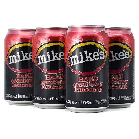 mike's hard cranberry lemonade 355 ml - 6 cans chestermere liquor delivery