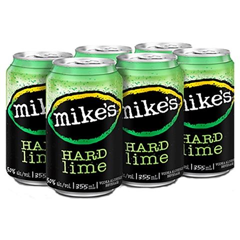 mike's hard lime 355 ml - 6 cans chestermere liquor delivery