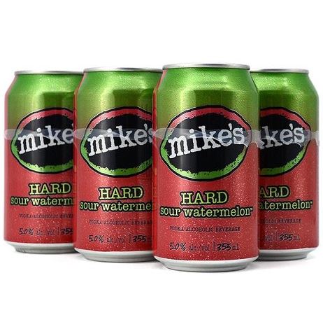 mike's hard sour watermelon 355 ml - 6 cans chestermere liquor delivery