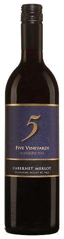 mission hill five vineyards cabernet merlot 750 ml single bottle chestermere liquor delivery