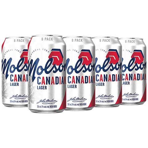 molson canadian 355 ml - 8 cans chestermere liquor delivery