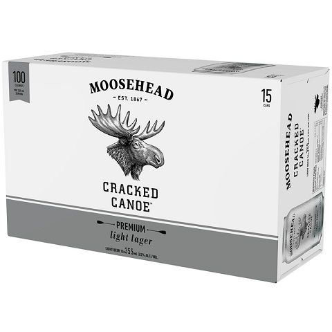 moosehead cracked canoe 355 ml - 15 cans chestermere liquor delivery