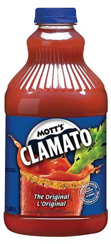 mott's clamato 1.89 l single bottle chestermere liquor delivery