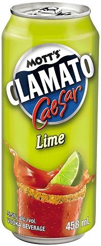 mott's clamato caesar lime 458 ml single can chestermere liquor delivery