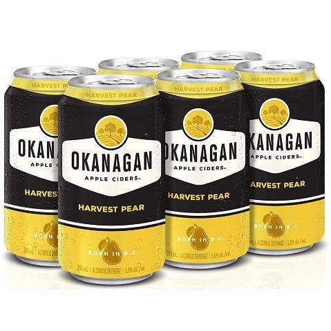 okanagan harvest pear 355 ml - 6 cans chestermere liquor delivery