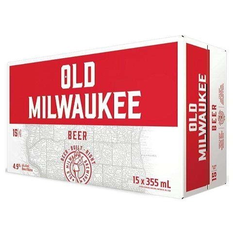old milwaukee 355 ml - 15 cans chestermere liquor delivery