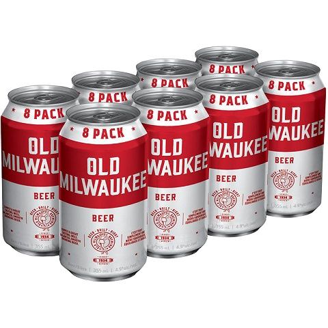 old milwaukee 355 ml - 8 cans chestermere liquor delivery