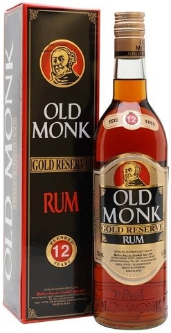 old monk gold reserve 12 year old rum 750 ml single bottle chestermere liquor delivery