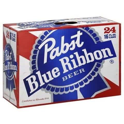 pabst blue ribbon 355 ml - 24 cans chestermere liquor delivery