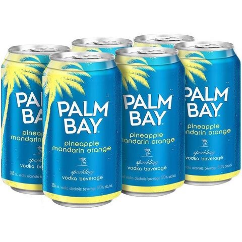 palm bay pineapple mandarin orange 355 ml - 6 cans chestermere liquor delivery