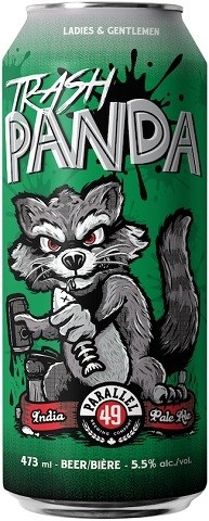 parallel 49 trash panda hazy ipa 473 ml - 24 cans chestermere liquor delivery