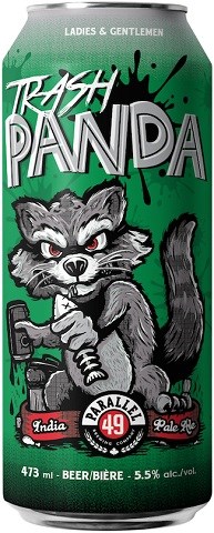 parallel 49 trash panda hazy ipa 473 ml single can chestermere liquor delivery