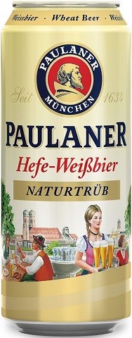 paulaner hefe weissbier 500 ml single can chestermere liquor delivery