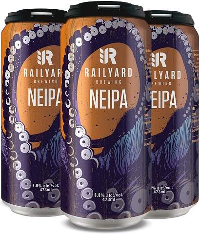 railyard neipa 473 ml - 4 cans chestermere liquor delivery