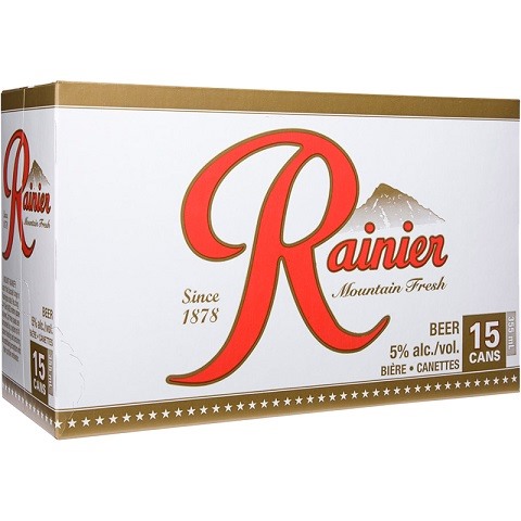 rainier 355 ml - 15 cans chestermere liquor delivery
