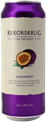 rekorderlig passionfruit 473 ml single can chestermere liquor delivery