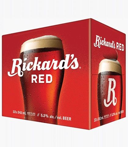 rickard's red 341 ml - 12 bottles chestermere liquor delivery