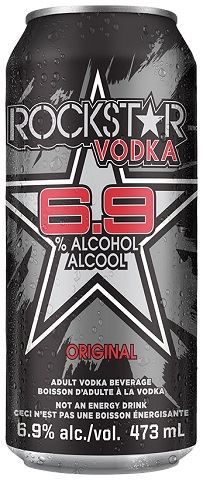 rockstar vodka original 473 ml single can chestermere liquor delivery