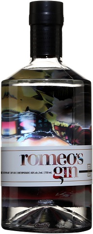romeo's gin 750 ml single bottle chestermere liquor delivery