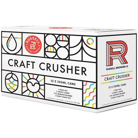 russell craft crusher mixed pack 355 ml - 12 cans chestermere liquor delivery