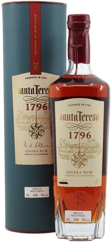 santa teresa 1796 ron antiguo de solera 750 ml single bottle chestermere liquor delivery