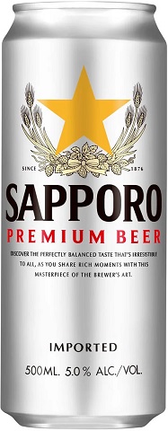 sapporo 500 ml single can chestermere liquor delivery