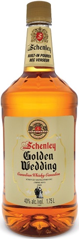 schenley golden wedding 1.75 l single bottle chestermere liquor delivery