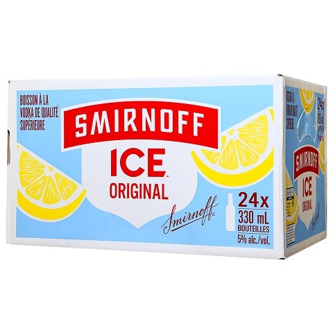 smirnoff ice 330 ml - 24 bottles chestermere liquor delivery