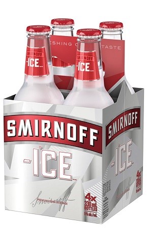 smirnoff ice 330 ml - 4 bottles chestermere liquor delivery