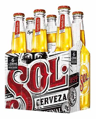 sol cerveza 330 ml - 6 bottles chestermere liquor delivery