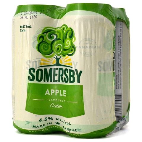 somersby apple cider 473 ml - 4 cans chestermere liquor delivery
