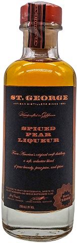 st. george spiced pear liqueur 200 ml single bottle chestermere liquor delivery