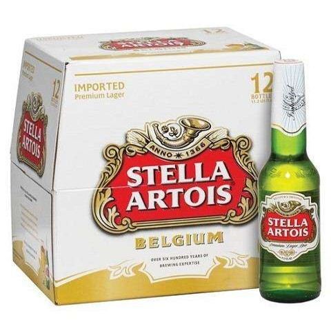 stella artois 330 ml - 12 bottles chestermere liquor delivery
