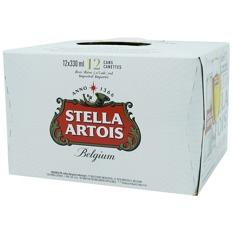 stella artois 330 ml - 12 cans chestermere liquor delivery