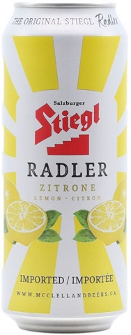 stiegl zitrone lemon radler 500 ml single can chestermere liquor delivery