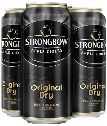 strongbow apple cider 500 ml - 4 cans chestermere liquor delivery