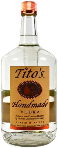 tito's glutan free vodka 1.75 l single bottle chestermere liquor delivery
